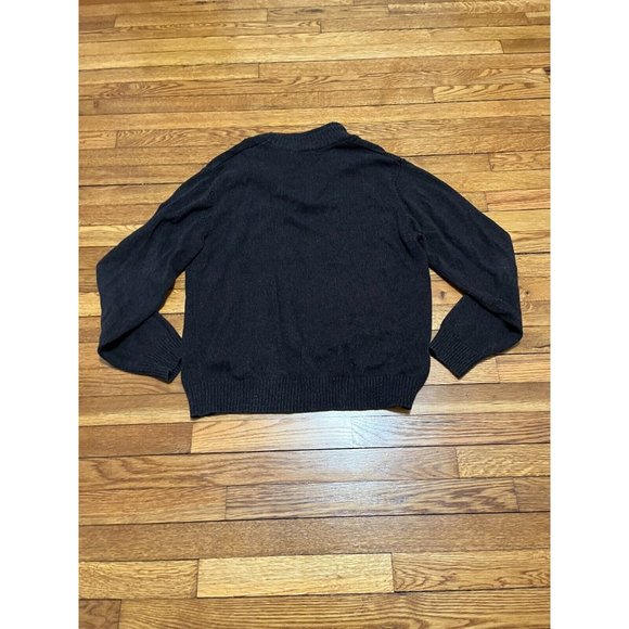 Tricots St. Raphael Sweater Mens Size Large Brown Gray Cotton Knit 1/4 Zip VTG - Picture 5 of 5